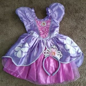 Princess Sofia toddler girl dress